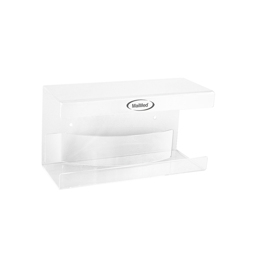 MaiMed seinäteline hansikaslokeroihin akryylijousella - mitat: 246x106x135mm - 1 kpl pakkaus | Pakkaus (1 kpl)