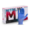 Altruan Nitril350 -nitriilikäsineet, kertakäyttöiset käsineet, sininen - 100 kappaletta