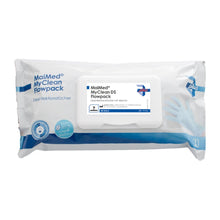 MaiMed MyClean DS Flowpack, 80 arkkia 20x20 cm, liotetut pyyhkeet | Pakkaus (80 kpl)