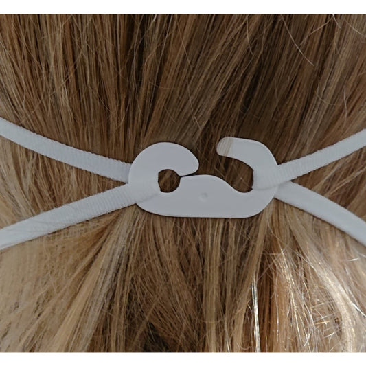 FFP2 hengityssuojain, valkoinen, 10 kpl. / Laatikko ilman venttiiliä, korvalenkit | Laatikko (10 kpl)