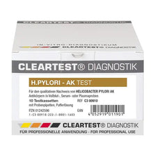 Cleartest Pylori testikasetit