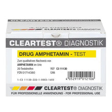 Cleartest Drug, Metamfetamiini 1000ng/ml, Pakkaus: 20 kpl | Pakkaus (20 testiä)