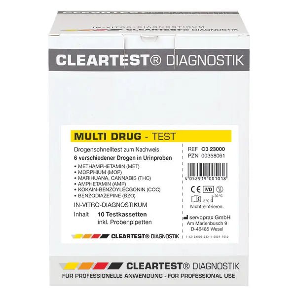 Cleartest Multi-Drug Metadoni