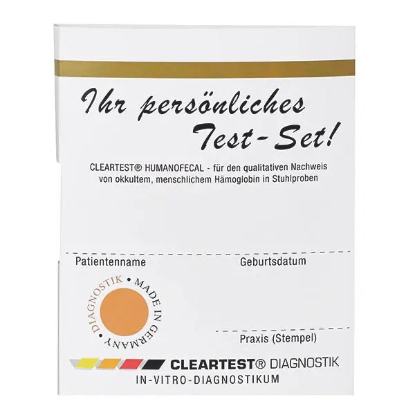 Cleartest Humanofecal, pakkaus: 50 testiä | Pakkaus (50 testiä)