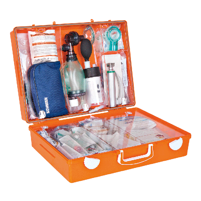 Notfallkoffer Baby-Kinder MT-CD orange