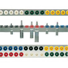 Varioflex-ampulliteline, alumiinia, yksirivinen, 48 ampullille