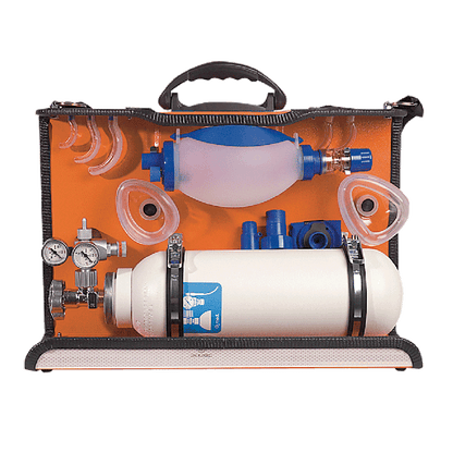 Beatmungsmodul O2-Plus mit 5 l Sauerstoff-Flasche