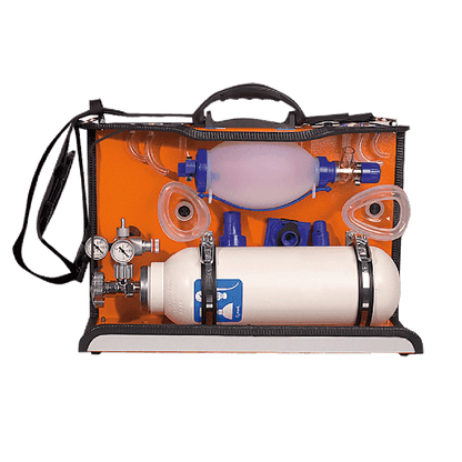 Beatmungsmodul O2-Plus mit 5 l Sauerstoff-Flasche