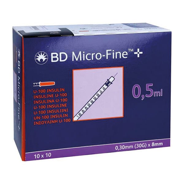 Micro-Fine Plus -insuliiniruisku | Pakkaus (100 kpl)