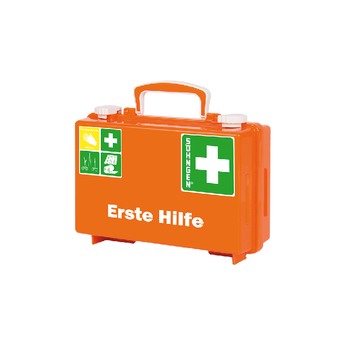 Erste-Hilfe-Koffer QUICK-CD orange leer