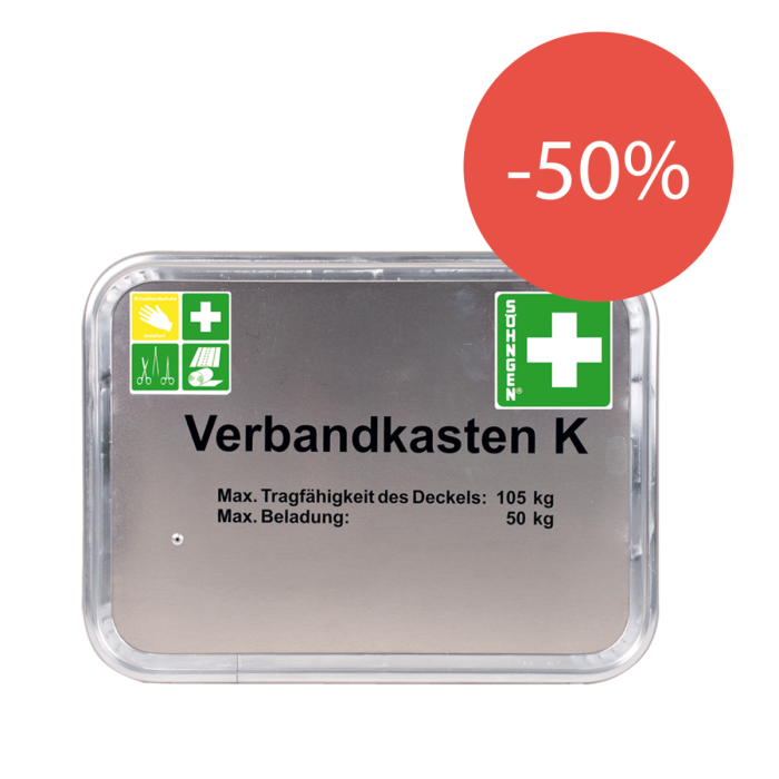 FW Verbandkasten K ALU DIN 14880-DIN14142