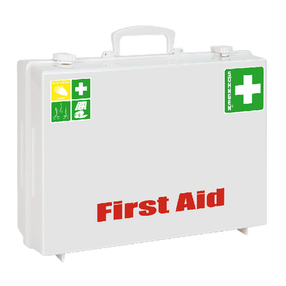 Erste-Hilfe-Koffer MT-CD leer weiss Druck First Aid