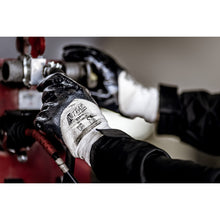 NITRAS nitriilikäsineet, luonnollinen väri / sininen