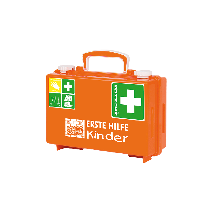 Erste-Hilfe-Koffer QUICK-CD Kombi orange SCHULE