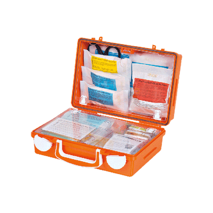 Erste-Hilfe-Koffer QUICK-CD Kombi orange SCHULE