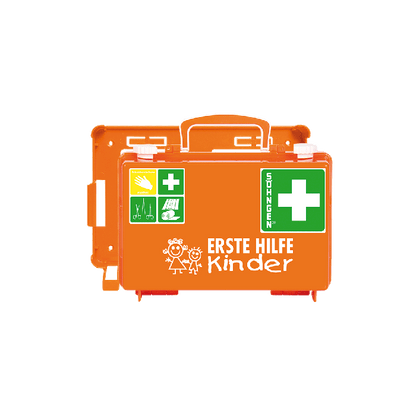 Erste-Hilfe-Koffer QUICK-CD Kombi orange KINDERGARTEN