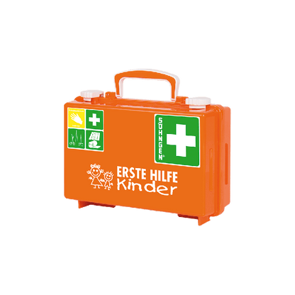 Erste-Hilfe-Koffer QUICK-CD Kombi orange KINDERGARTEN