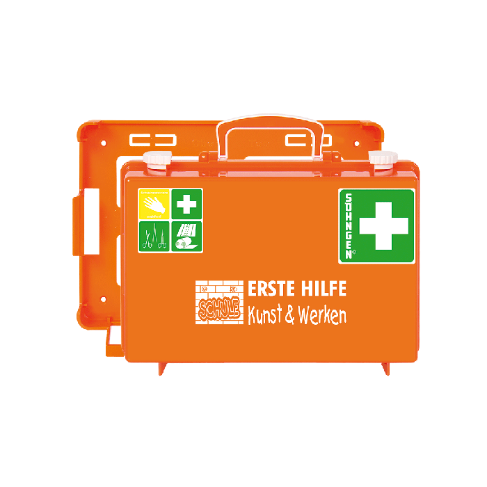 Erste-Hilfe-KUNST & WERKEN SN-CD orange