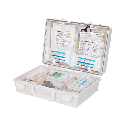 Erste Hilfe Koffer SN-CD weiß mit Füllung nach ÖNORM Z 1020 1
