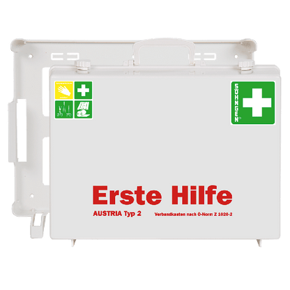 Erste Hilfe Koffer MT-CD weiß mit Füllung nach ÖNORM Z 1020 2