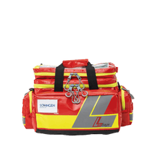 Lifebag M red Sport, sisältää LifePadin
