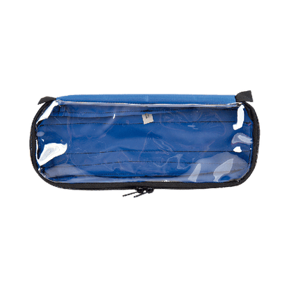 Modultaschen für Rucksäcke groß 32 x 12 x 5 cm blau