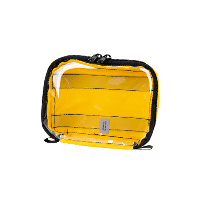 Modultaschen für Rucksäcke klein 16 x 12 x 5 cm gelb