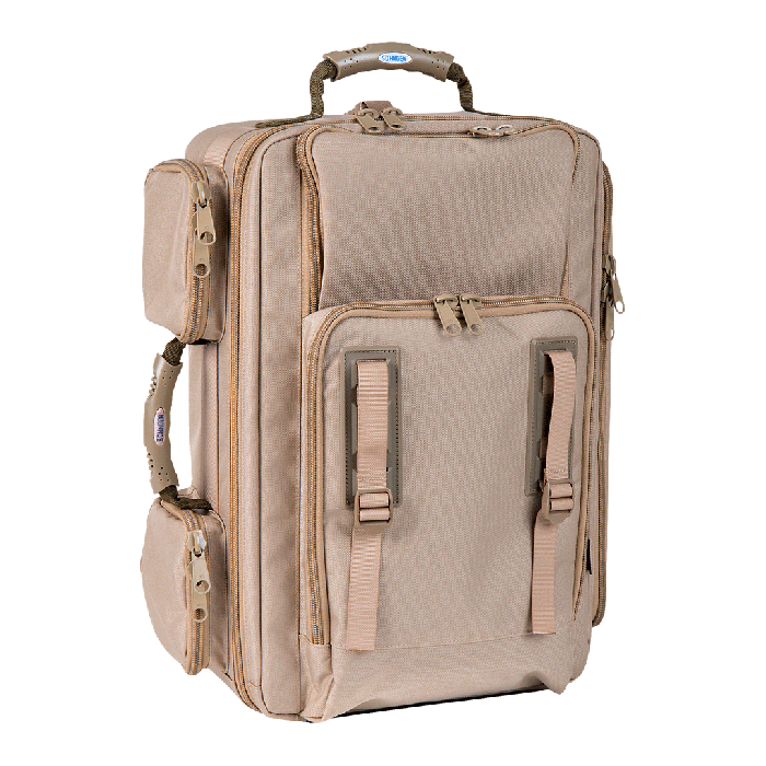 NumberOne NFR sand leer incl. 3 großen - 2 kleinen Modultaschen
