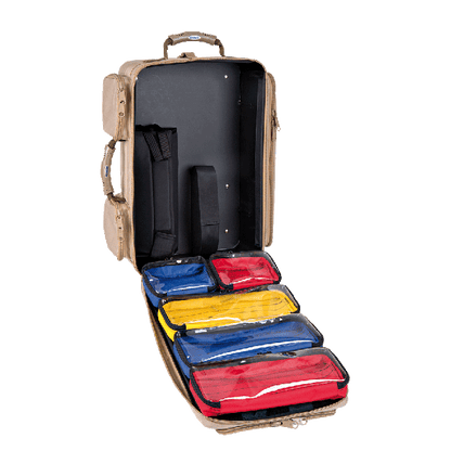 NumberOne NFR sand leer incl. 3 großen - 2 kleinen Modultaschen