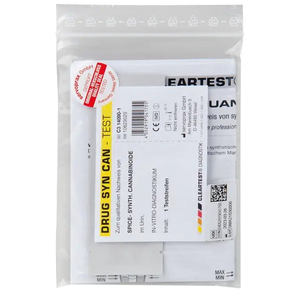 Cleartest huumetesti tetrahydrokannabinoli testikasetti