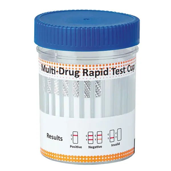 Cleartest Multi Drug Discreet ECO Urine Drug Test Cup, 8-kertainen *** Yksi testi *** | Kappale (1 testi)