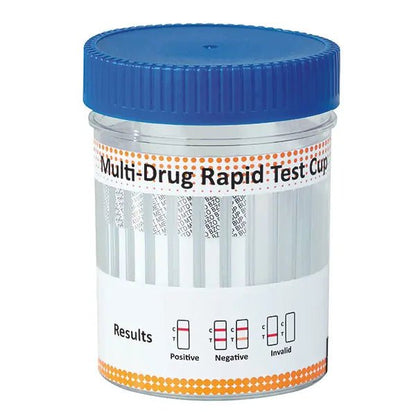Cleartest Multi Drug Discreet ECO Urine Drug Test Cup, 8-kertainen *** Yksi testi *** | Kappale (1 testi)
