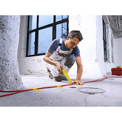 tesa Professional 4662 Betonband, 50 m x 48 mm, gelb – Anwendung
