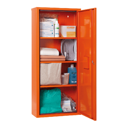 ANBAUSAFE Pflegegerät gefüllt orange