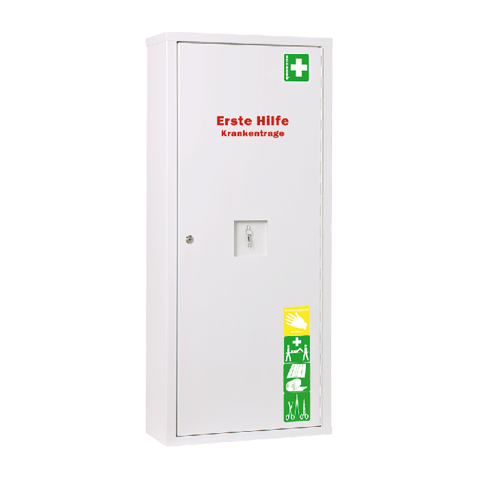 ANBAUSAFE Erste-Hilfe-Trage leer weiß