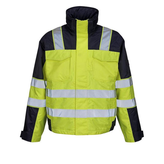 MASCOT® Genova talvitakki, hi-vis keltainen/laivasto