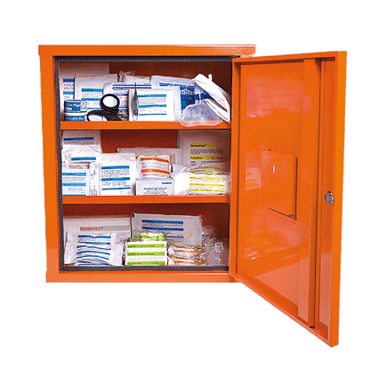 Verbandschrank EUROSAFE Industrie Norm Plus orange