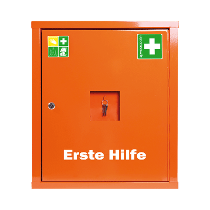 Verbandschrank EUROSAFE leer orange