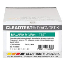 Cleartest Malaria P.f./Pan Pack: 5 testikasettia | Pakkaus (5 testiä)
