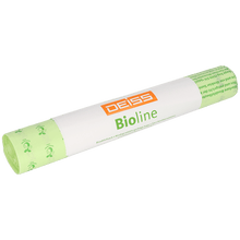 EMIL DEISS KG:n (GmbH + Co.) 5 kappaleen DEISS 6072 biohajoavia roskapusseja (650+550x1350x0,022 mm, luonnollinen) - täydellinen ympäristöystävällisiin pakkausmateriaaleihin tai lähetyspakkauksiin.