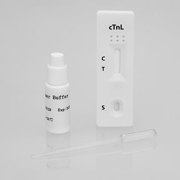 Cleartest light Troponin I Pack: 5 testikasettia, mukaan lukien tarvikkeet | Pakkaus (5 testiä)