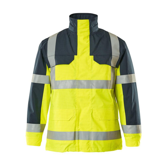MASCOT® Lungern Parka Multisafe, hi-vis keltainen/laivasto