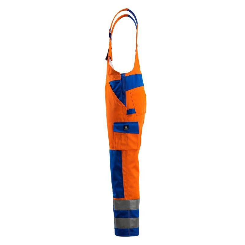 MASCOT® Barras Dungarees, hi-vis oranssi/viljansininen