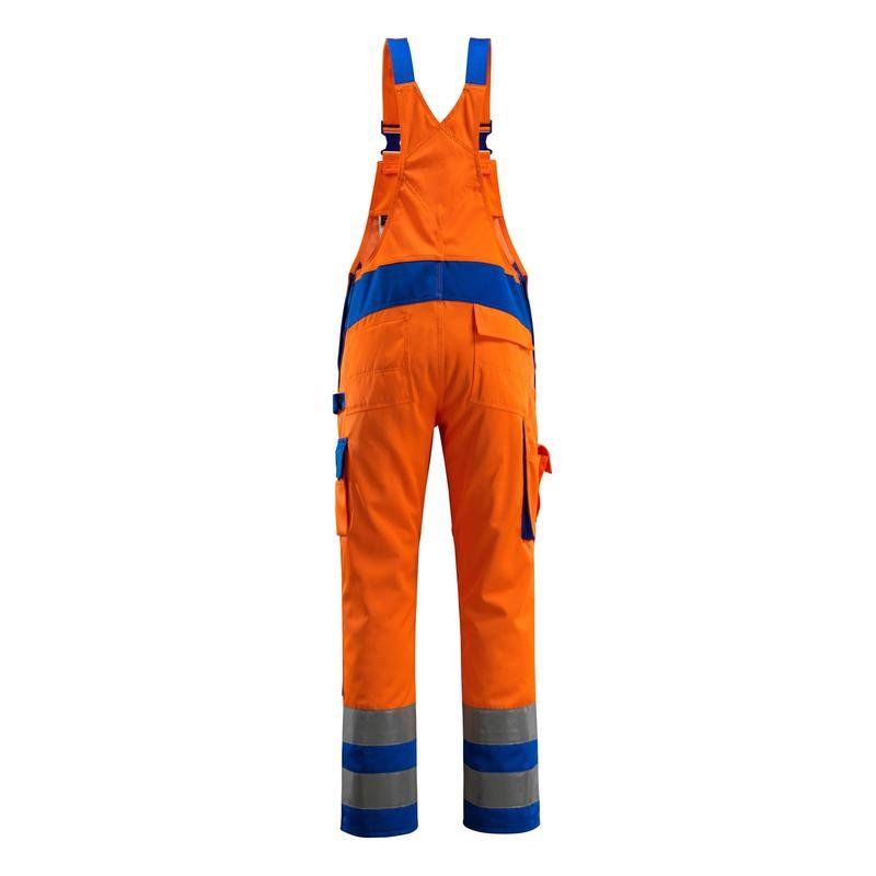 MASCOT® Barras Dungarees, hi-vis oranssi/viljansininen