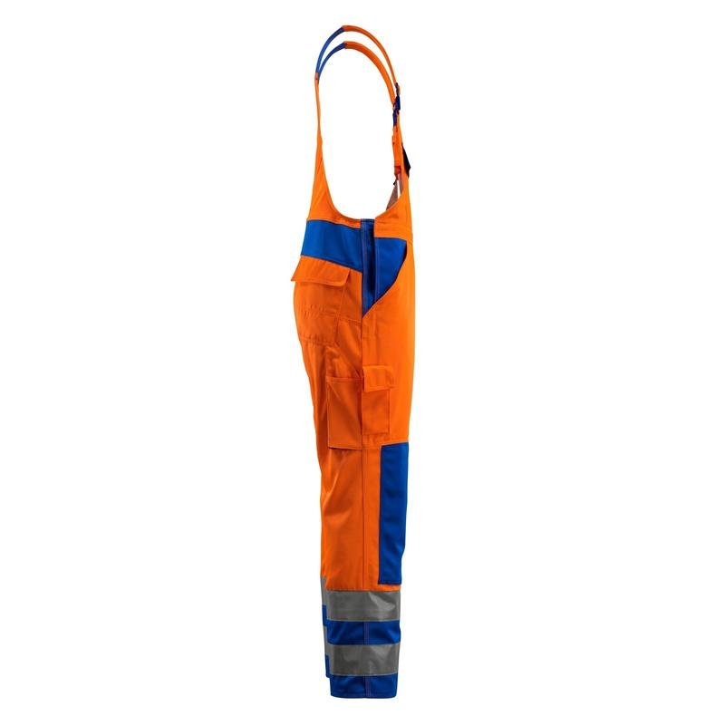 MASCOT® Barras Dungarees, hi-vis oranssi/viljansininen