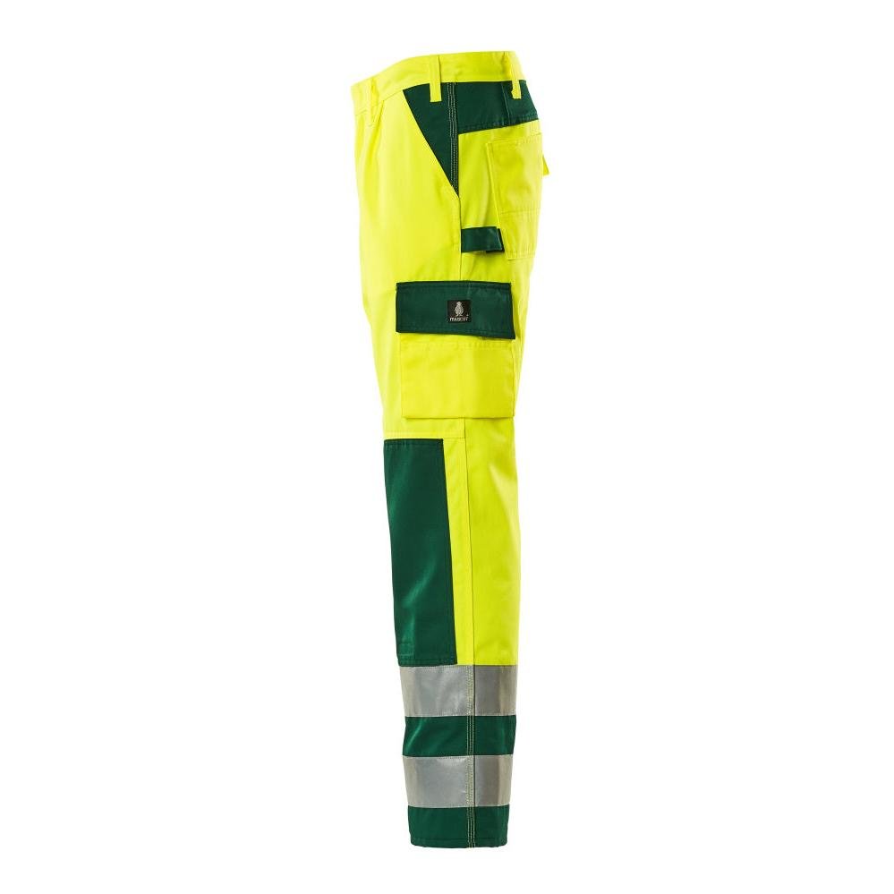 MASCOT® Olinda -housut, hi-vis keltainen/vihreä