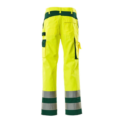 MASCOT® Olinda -housut, hi-vis keltainen/vihreä