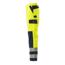 MASCOT® Olinda -housut, hi-vis keltainen/laivasto