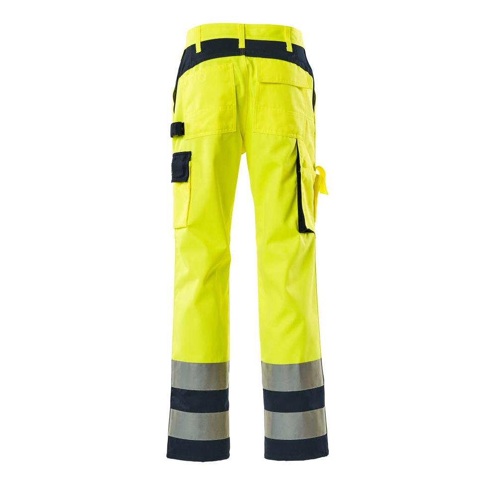 MASCOT® Olinda -housut, hi-vis keltainen/laivasto