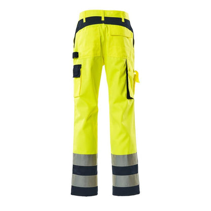MASCOT® Olinda -housut, hi-vis keltainen/laivasto